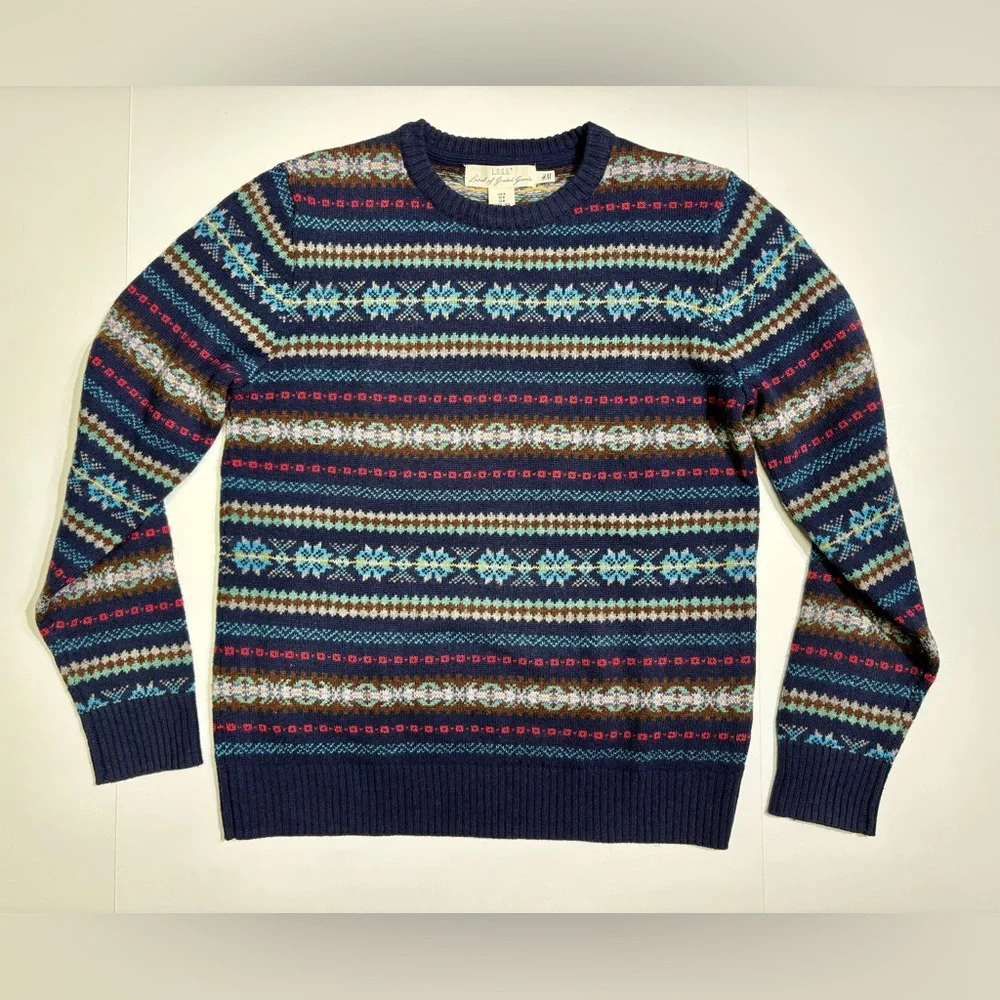 L.O.G.G. for H&M Men’s Wool Blend Christmas Sweater Size Medium